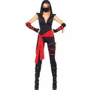 Adult Deadly Ninja Jumpsuit Costume – Size S/P